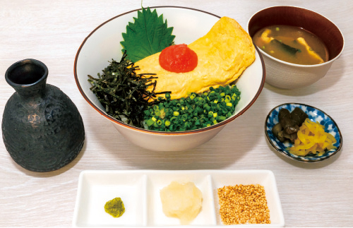 ひつまぶし風 明太だし巻き丼